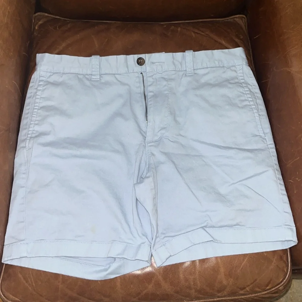 ⭐️🌴 J. Crew 7” Blue Flat Front Shorts Classic Fit
